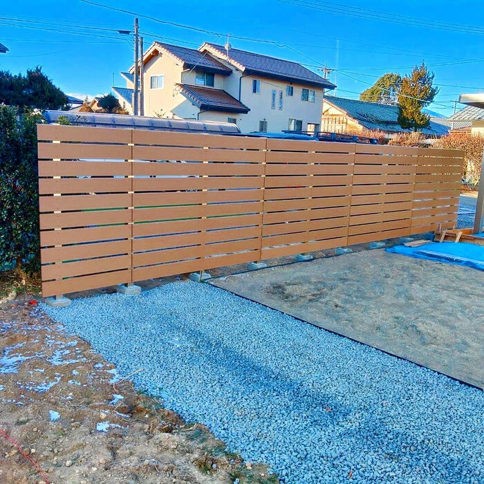 画像3377：自然石の風合いが美しいエントランスアプローチ