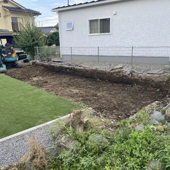 画像3381：上田市での外構解体工事の施工事例です！