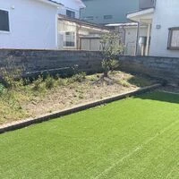 画像3382：自然石の風合いが美しいエントランスアプローチ