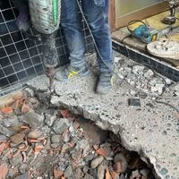 画像3470：自然石の風合いが美しいエントランスアプローチ