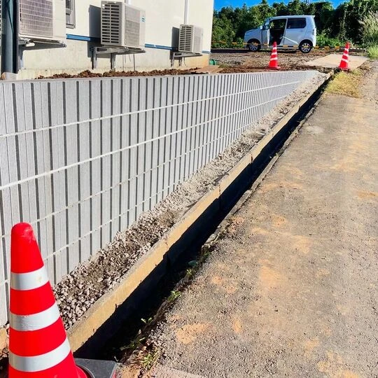 画像4156：東御市のブロック積みの施工事例です！
