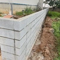 画像4158：自然石の風合いが美しいエントランスアプローチ