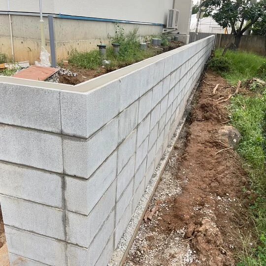 画像4158：東御市のブロック積みの施工事例です！