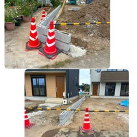 画像4426：自然石の風合いが美しいエントランスアプローチ